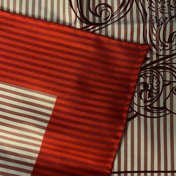 Hermes Bridges de Galla Large Silk Scarf - Picture 4 of 6